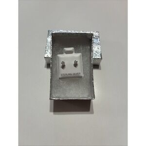 sterling silver 925 cubic zirconia earrings